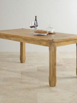 Jedálenský stôl Devi 170x76x90 indický masív mango