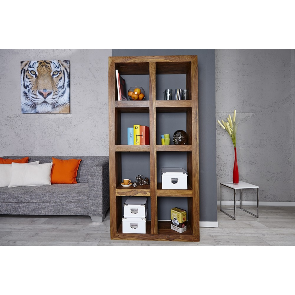 Knižnica Gani 90x180x35 z indického masívu palisander