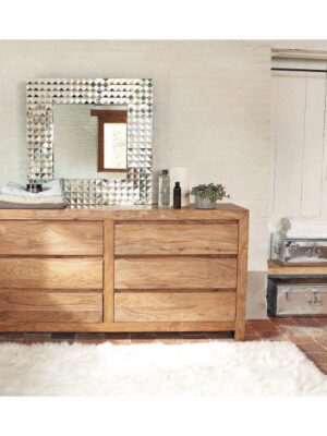 Komoda Gani 160x80x45 indický masív palisander Komoda Gani 160x80x45 indický masív palisander