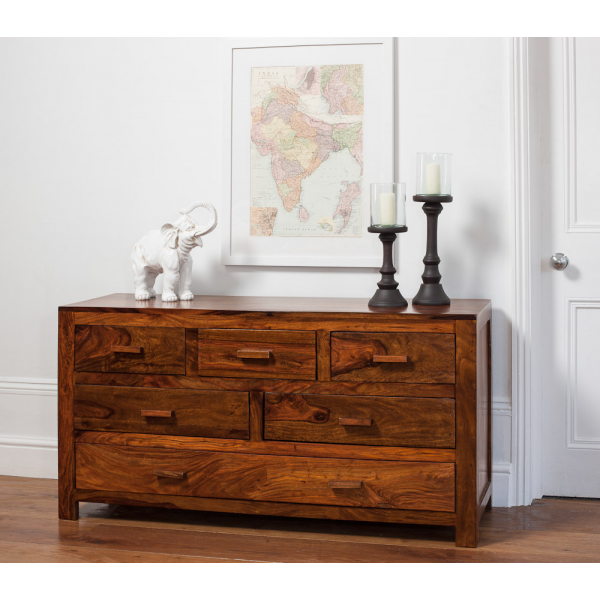 Komoda Kali 140x80x45 indický masív palisander