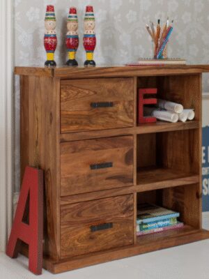 Komoda Rami 90x90x45 indický masív palisander
