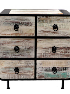 Komoda Retro 90x90x45 recyklované mango