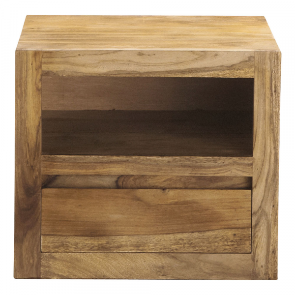 Nočný stolík Gani 50x45x40 z indického masívu palisander