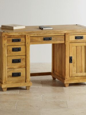 Písací stôl Devi 160x80x76 indický masív mango