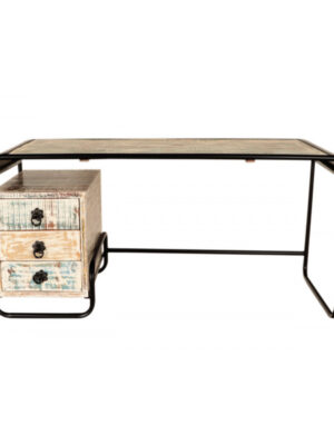 Písací stôl Retro 160x76x70 recyklované mango Písací stôl Retro 160x76x70 recyklované mango