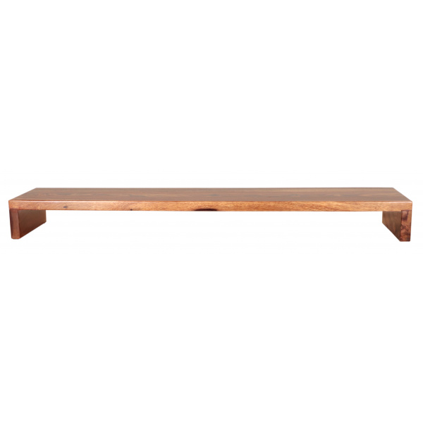 Polica na stenu Jali 150x22x10 indický masív palisander