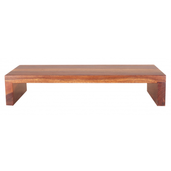 Polica na stenu Jali 50x22x10 indický masív palisander