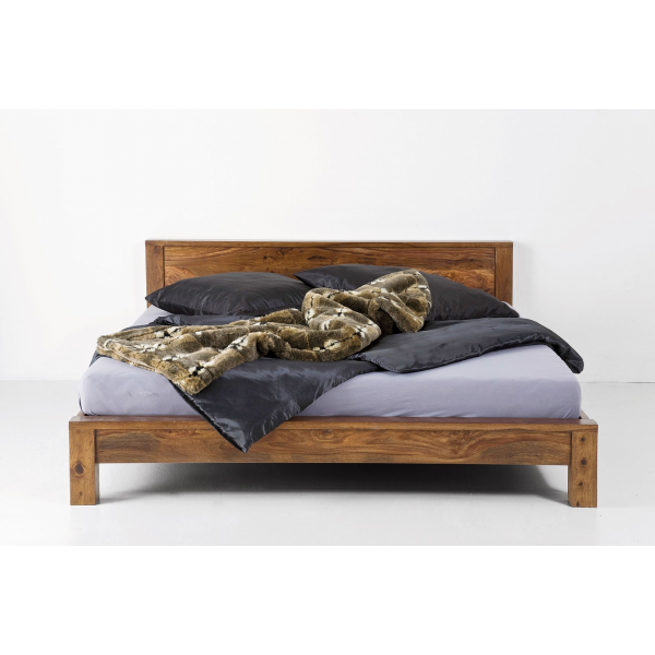 Posteľ Kali 90x200 indický masív palisander