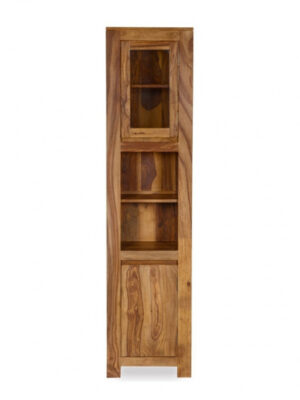 Skrinka do kúpeľne 40x190x35 indický masív palisander