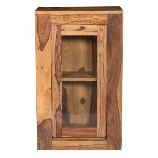 Skrinka do kúpeľne 40x60x15 indický masív palisander