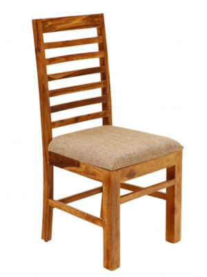Stolička čalúnená Rami indický masív palisander