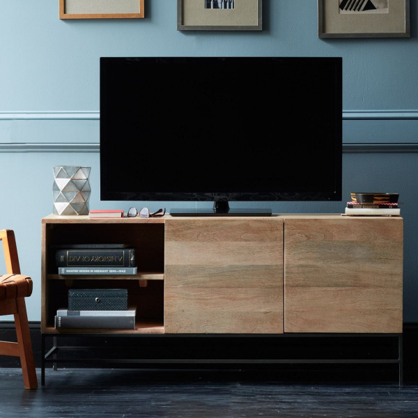 TV stolík Gita 130x60x45 indický masív mango