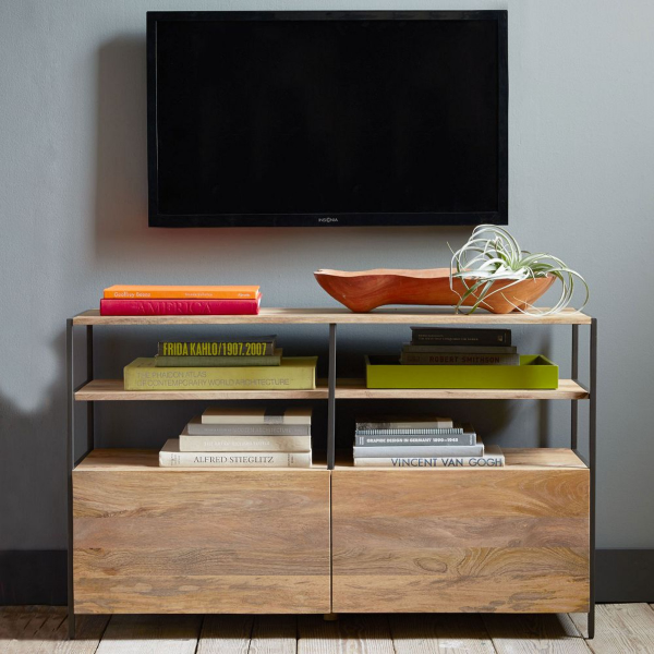 TV stolík Gita 130x75x45 indický masív mango