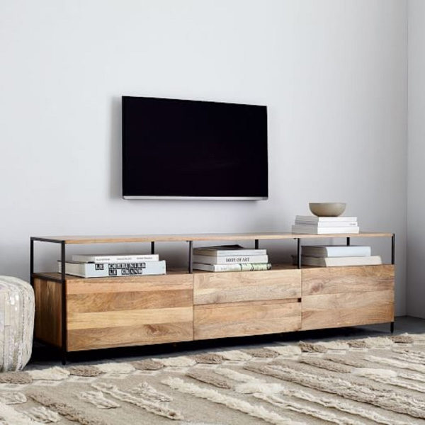 TV stolík Gita 160x60x45 indický masív mango TV stolík Gita 160x60x45 indický masív mango
