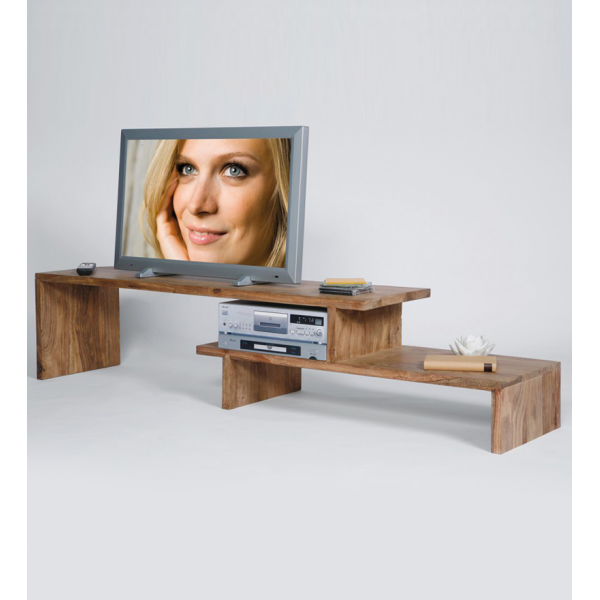 TV stolík masív Kali 180x45x45 indický masív palisander