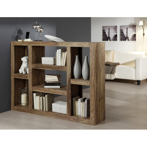 Knižnica Gani 130x90x35 z indického masívu palisander