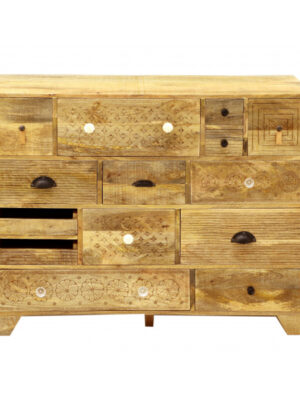 Komoda Manu 115x90x45 indický masív mango