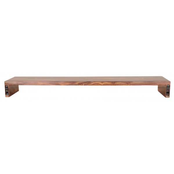 Polica na stenu Jali 100x22x10 z indického masívu palisander