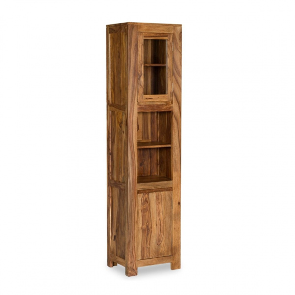 Skrinka do kúpeľne Gani 40x190x35 z indického masívu palisander