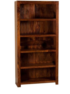 Knižnica 90x180x35 Kali indický masív palisander