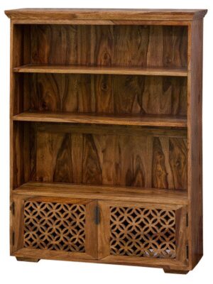 Knižnica 90x180x35 Mira indický masív palisander