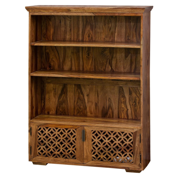 Knižnica 90x180x35 Mira indický masív palisander