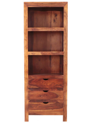 Knižnica Amba 65x180x45 z indického masívu palisander