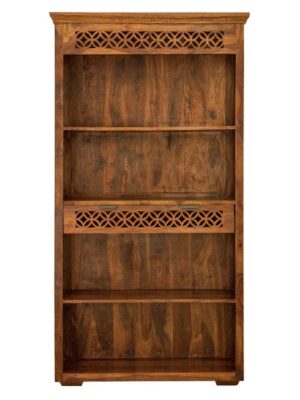 Knižnica Mira 90x180x35 indický masív palisander