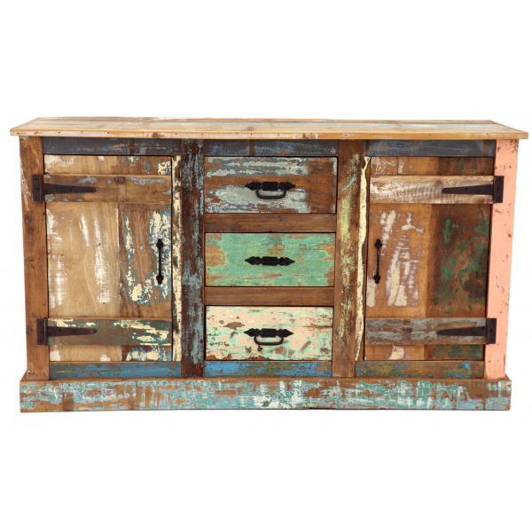 Komoda 140x80x45 Retro recyklované mango Komoda 140x80x45 Retro recyklované mango