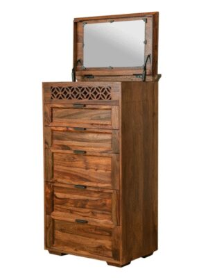 Komoda Mira 60x120x45 indický masív palisander
