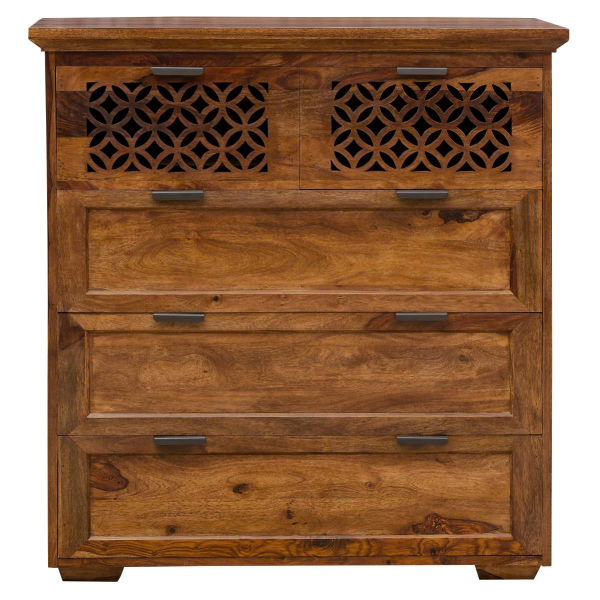 Komoda Mira 90x120x45 indický masív palisander