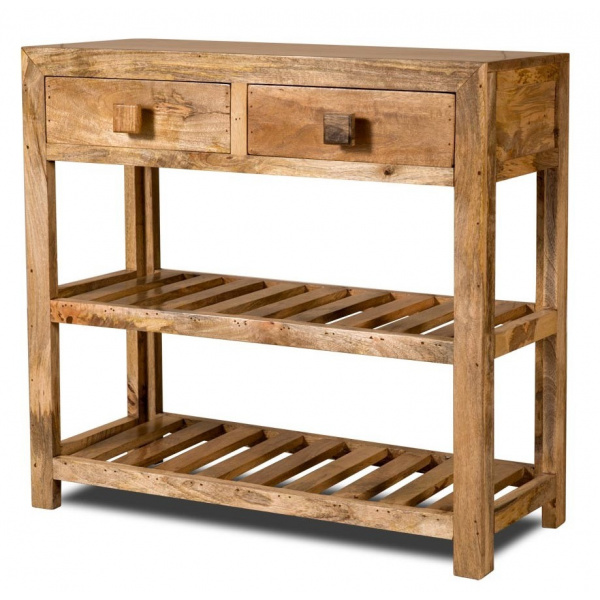 Konzolový stolík 110x76x35 Hina z mangového dreva