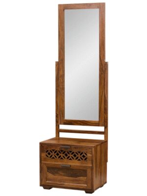 Toaletný stolík so zrkadlom Mira 50x175x40 indický masív palisander