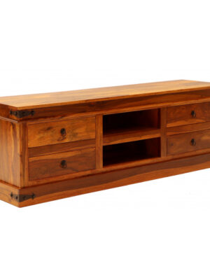 TV stolík 160x55x45 Jali z indického masívu palisander