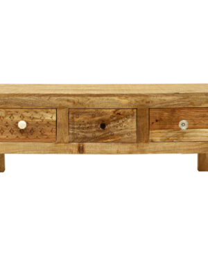 Konferenčný stolík Manu 110x45x60 indický masív mango