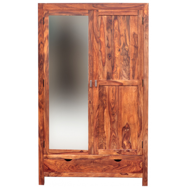 Skriňa 120x200x60 Amba z indického masívu palisander