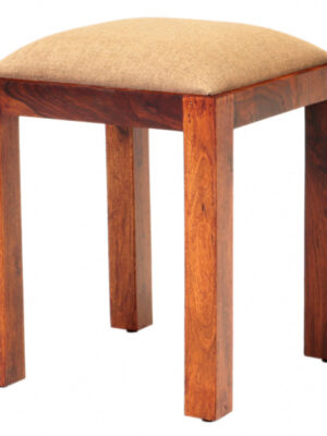 Taburet Rami s poťahom 40x45x40 indický masív palisander Taburet Rami s poťahom 40x45x40 indický masív palisander