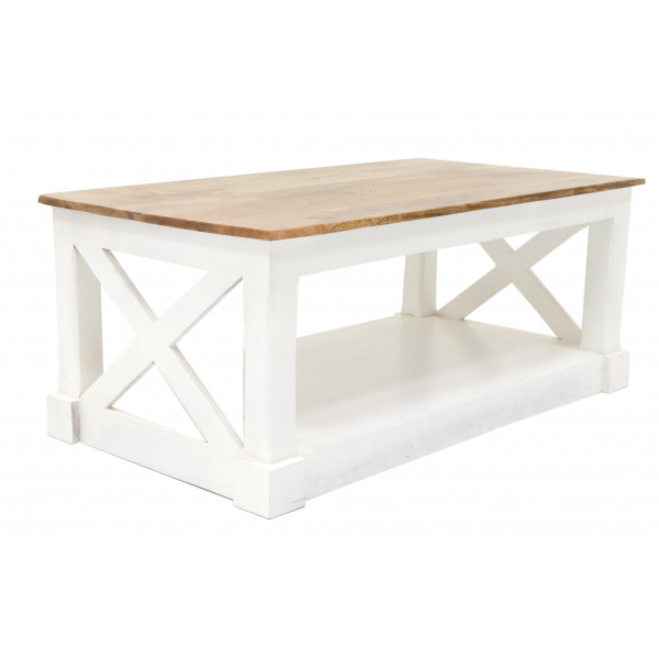 Konferenčný stolík 110x45x60 Retro indický masív mango