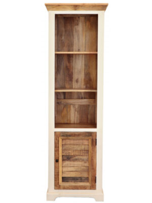 Knižnica Agni 60x190x45 indický masív mango