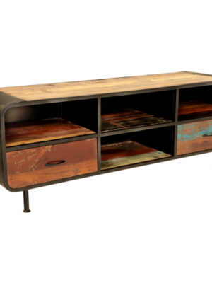 TV stolík 160x55x45 Retro recyklované mango