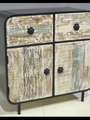 Komoda Retro 90x90x45 recyklované mango