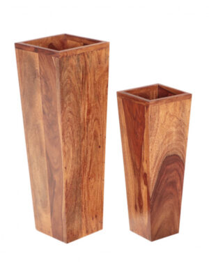 Kvetináč Kali 2 ks indický masív palisander Kvetináč Kali 2 ks indický masív palisander