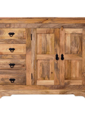 Komoda Guru 120x90x45 z mangového dreva