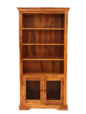 Knižnica Jali 100x200x45 z indického masívu palisander