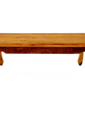 Konferenčný stolík Kali s atypickými nohami 110x40x60 indický masív palisander