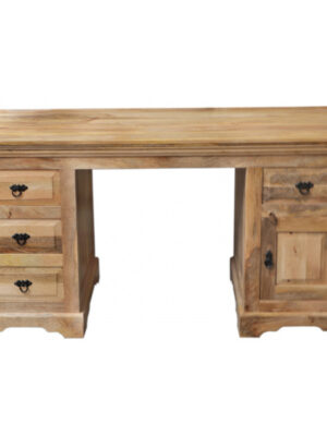 Písací stôl Guru 160x80x76 indický masív mango