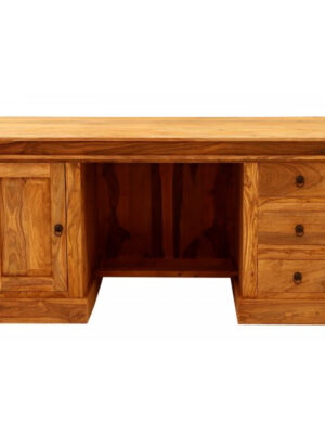 Písací stôl Jali 160x76x80 z indického masívu palisander Písací stôl Jali 160x76x80 z indického masívu palisander
