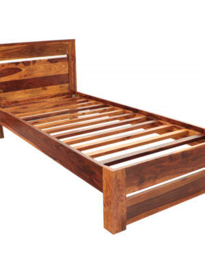 Posteľ Gani 90x200 z indického masívu palisander