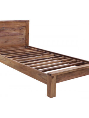 Posteľ Kali 90x200 indický masív palisander