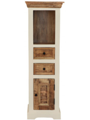 Skrinka do kúpeľne Agni 40x130x35 indický masív mango
